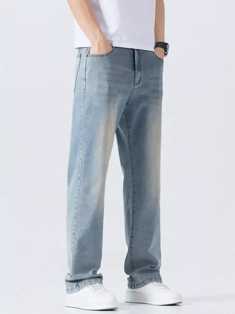 Men’s Wash Loose Fit Jeans