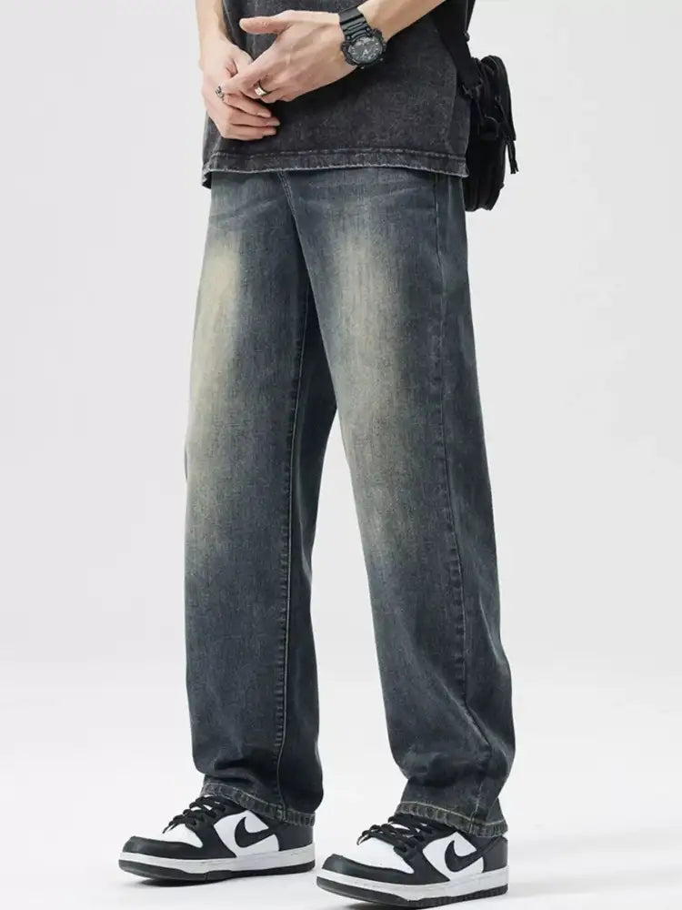 Men’s Wash Loose Fit Jeans