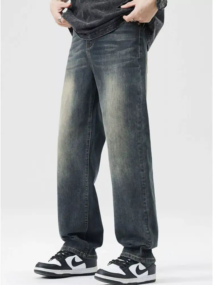 Men’s Wash Loose Fit Jeans