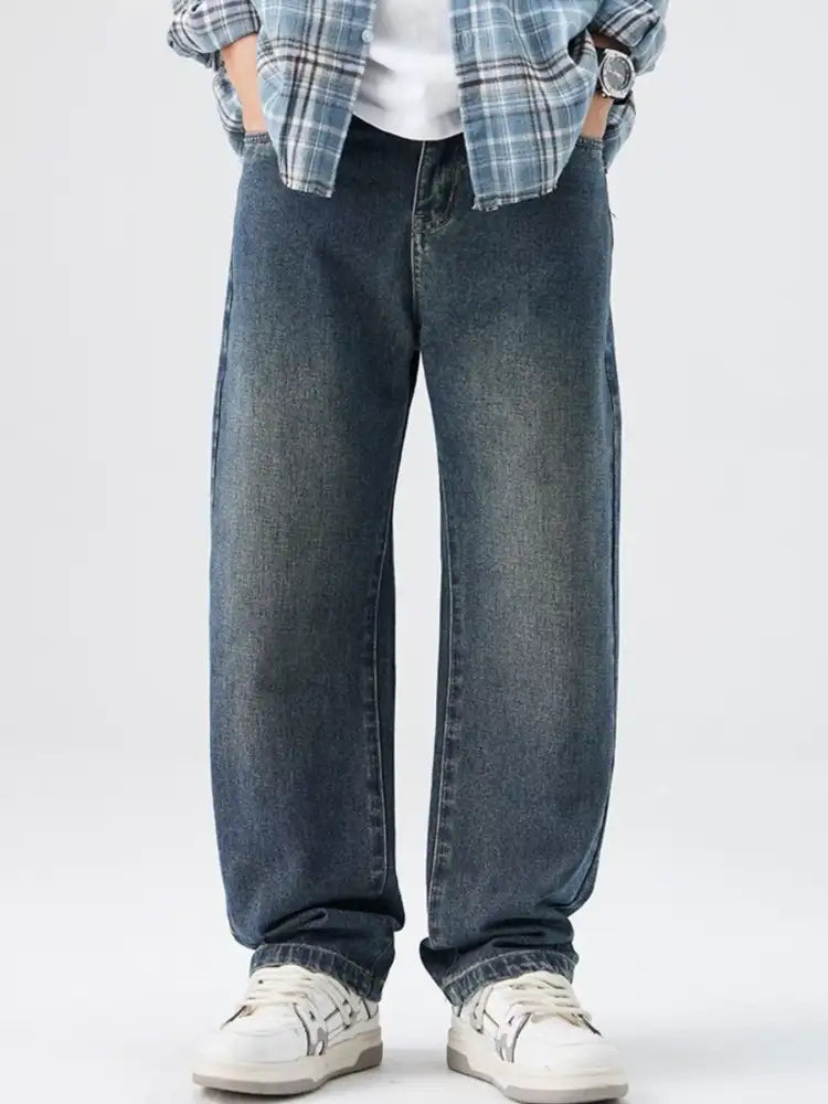 Men’s Wash Loose Fit Jeans