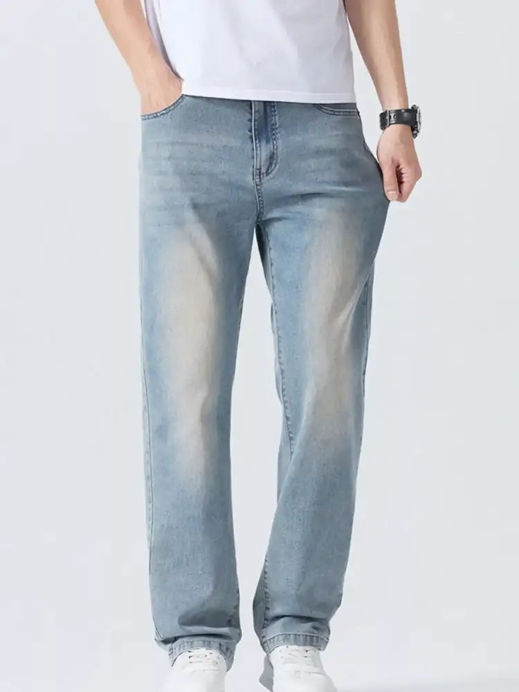 Men’s Wash Loose Fit Jeans