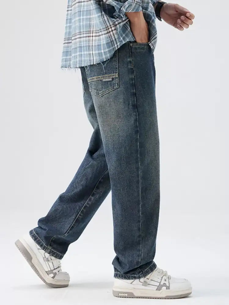 Men’s Wash Loose Fit Jeans
