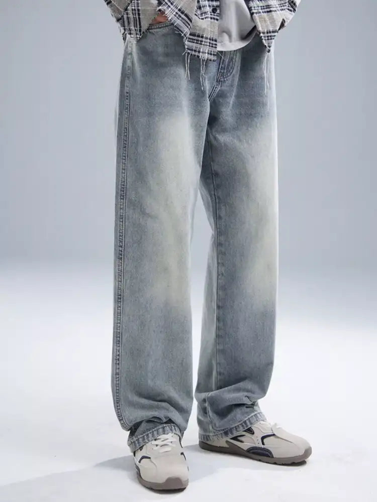 Men’s Wash Loose Fit Jeans