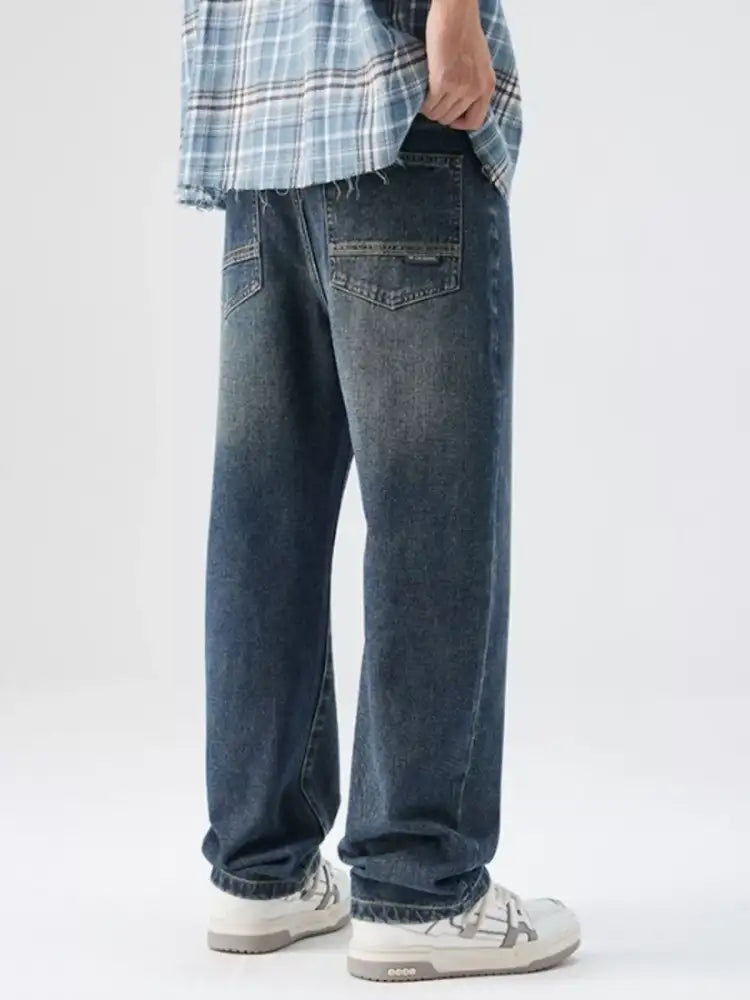 Men’s Wash Loose Fit Jeans