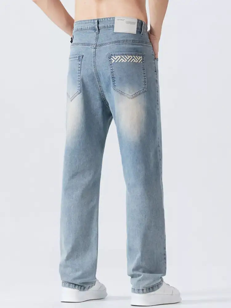 Men’s Wash Loose Fit Jeans