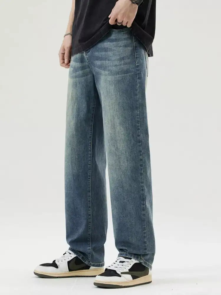 Men’s Wash Loose Fit Jeans