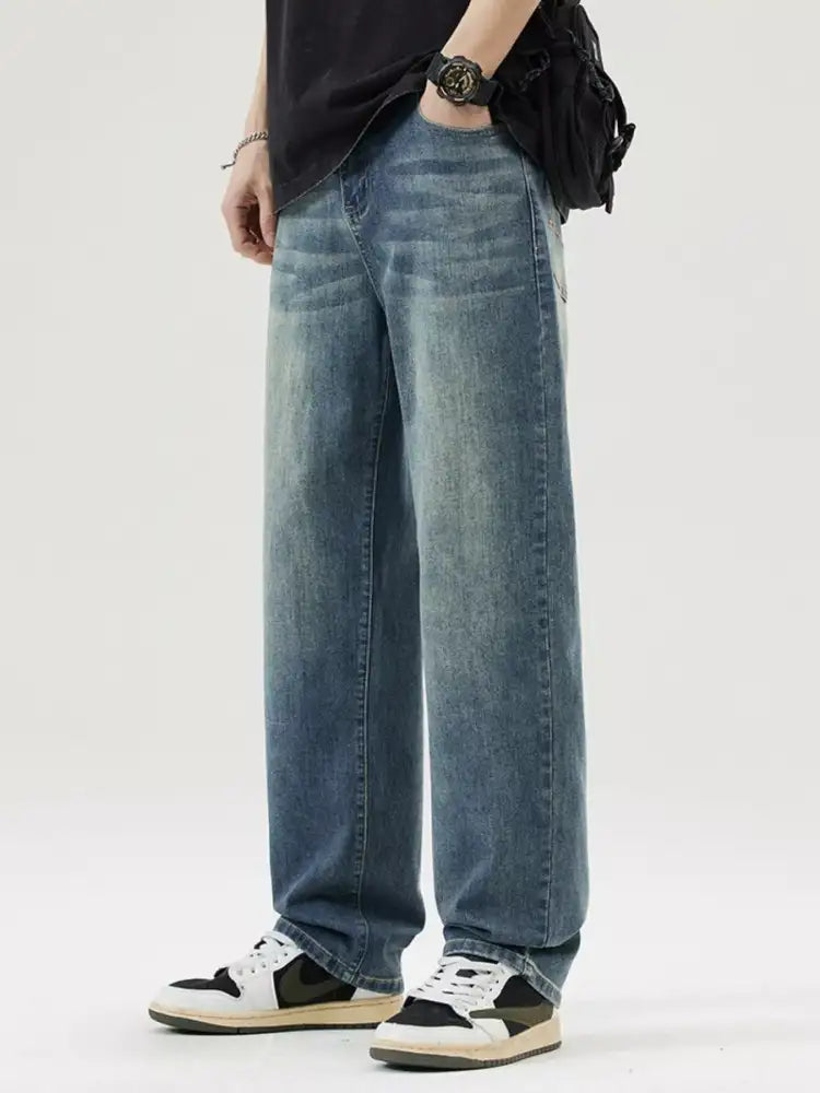 Men’s Wash Loose Fit Jeans