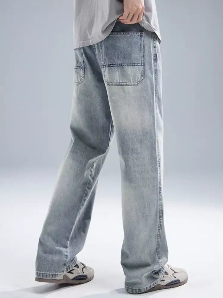 Men’s Wash Loose Fit Jeans