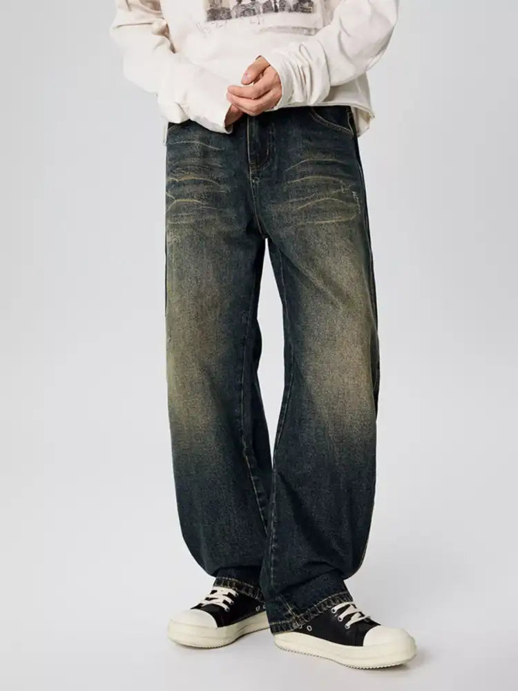 Men’s Wash Relaxed Fit Jeans