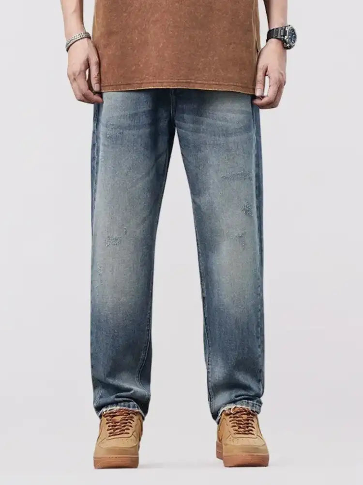 Men’s Wash Relaxed Fit Jeans