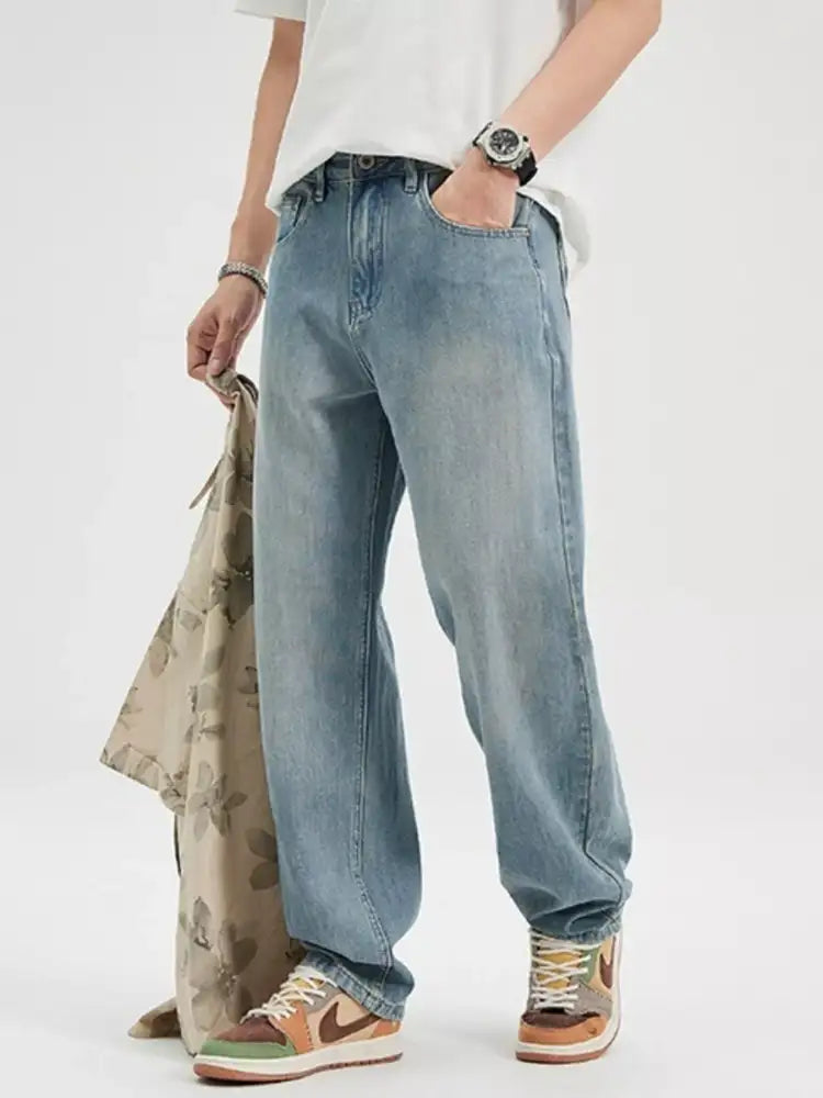 Men’s Wash Relaxed Fit Jeans