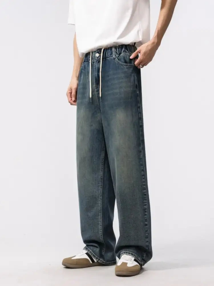 Men’s Wash Relaxed Fit Jeans