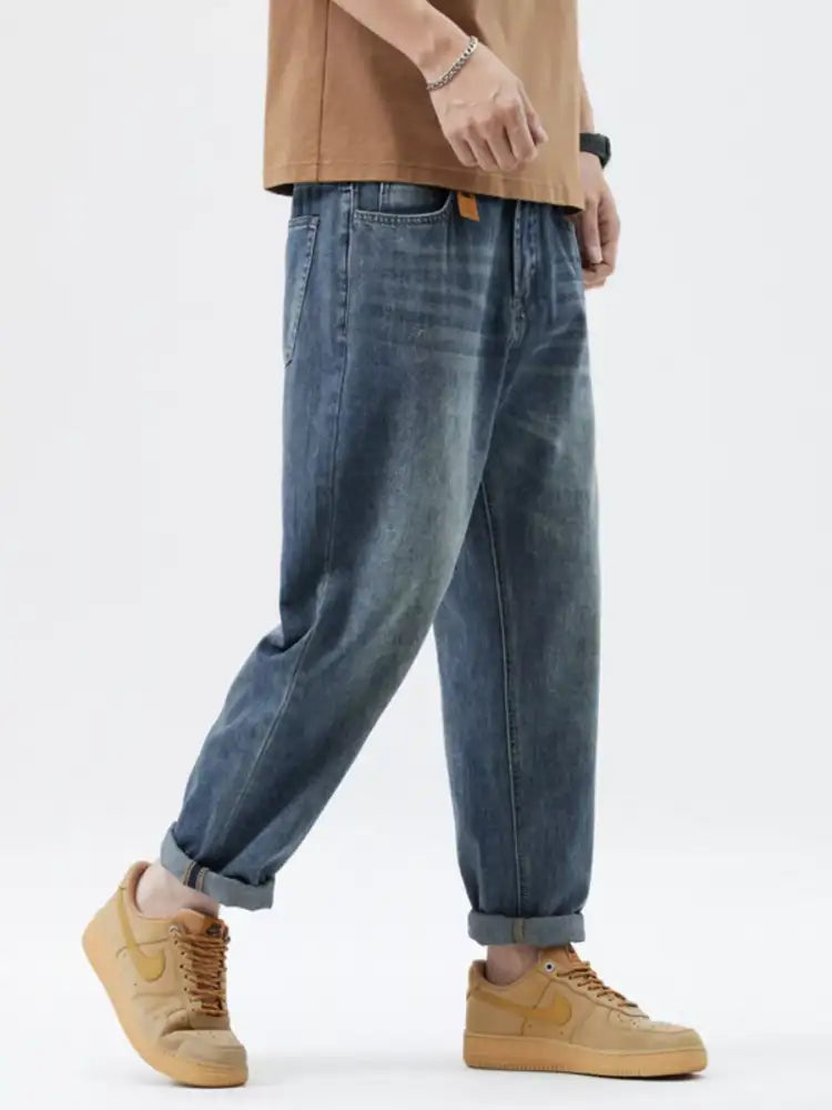 Men’s Wash Relaxed Fit Jeans