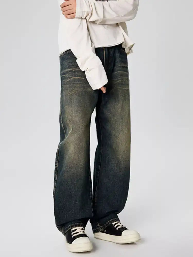 Men’s Wash Relaxed Fit Jeans