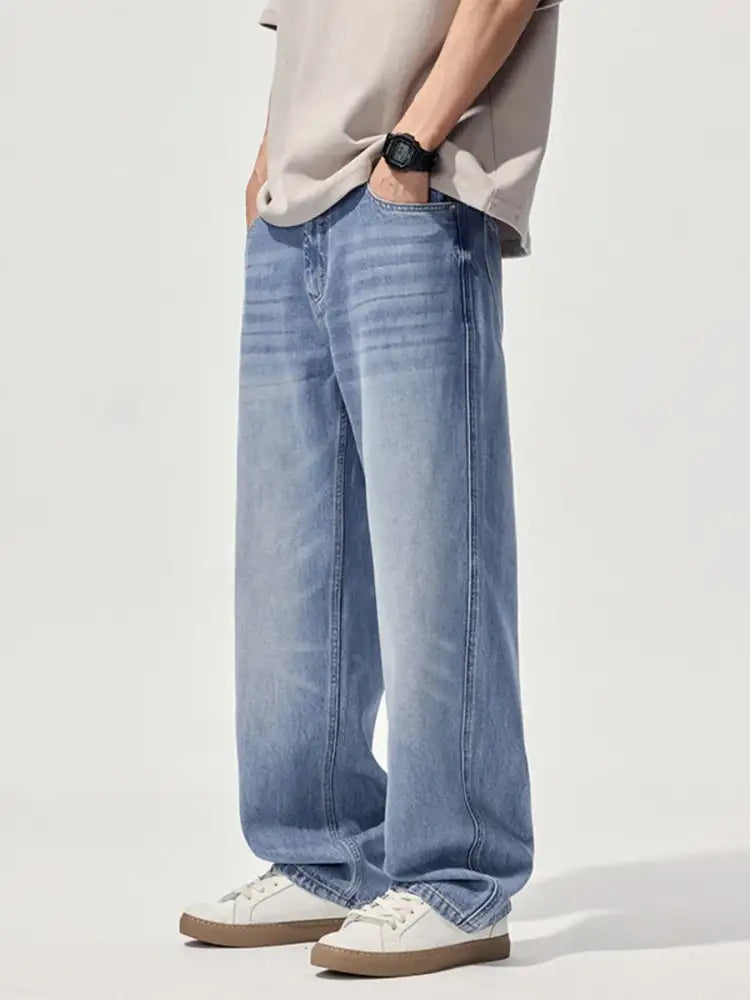 Men’s Wash Relaxed Fit Jeans