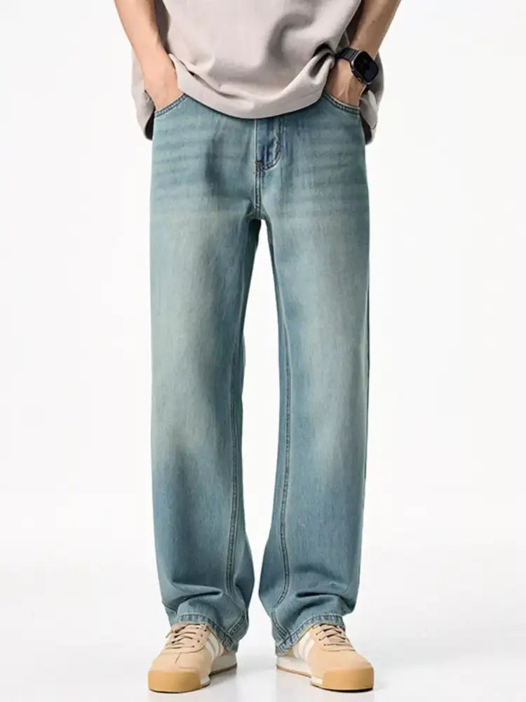 Men’s Wash Relaxed Fit Jeans