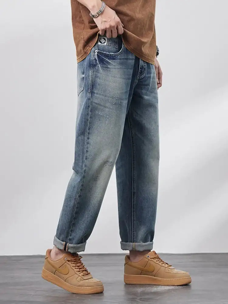 Men’s Wash Relaxed Fit Jeans