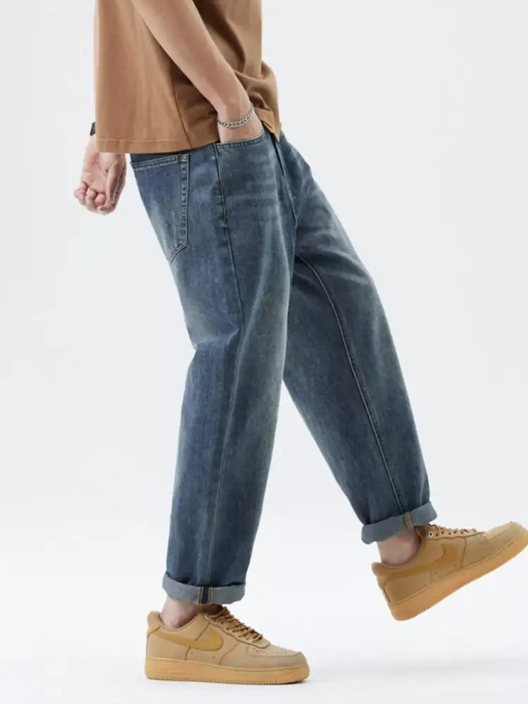 Men’s Wash Relaxed Fit Jeans