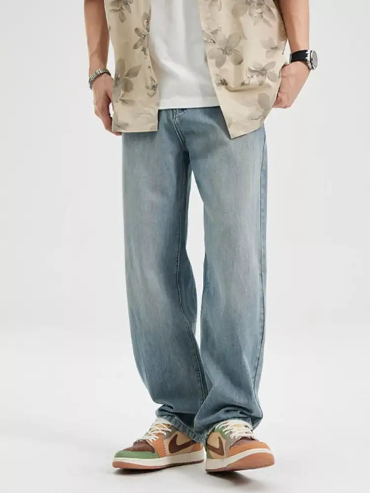Men’s Wash Relaxed Fit Jeans
