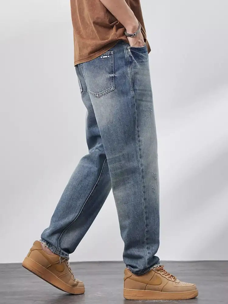 Men’s Wash Relaxed Fit Jeans