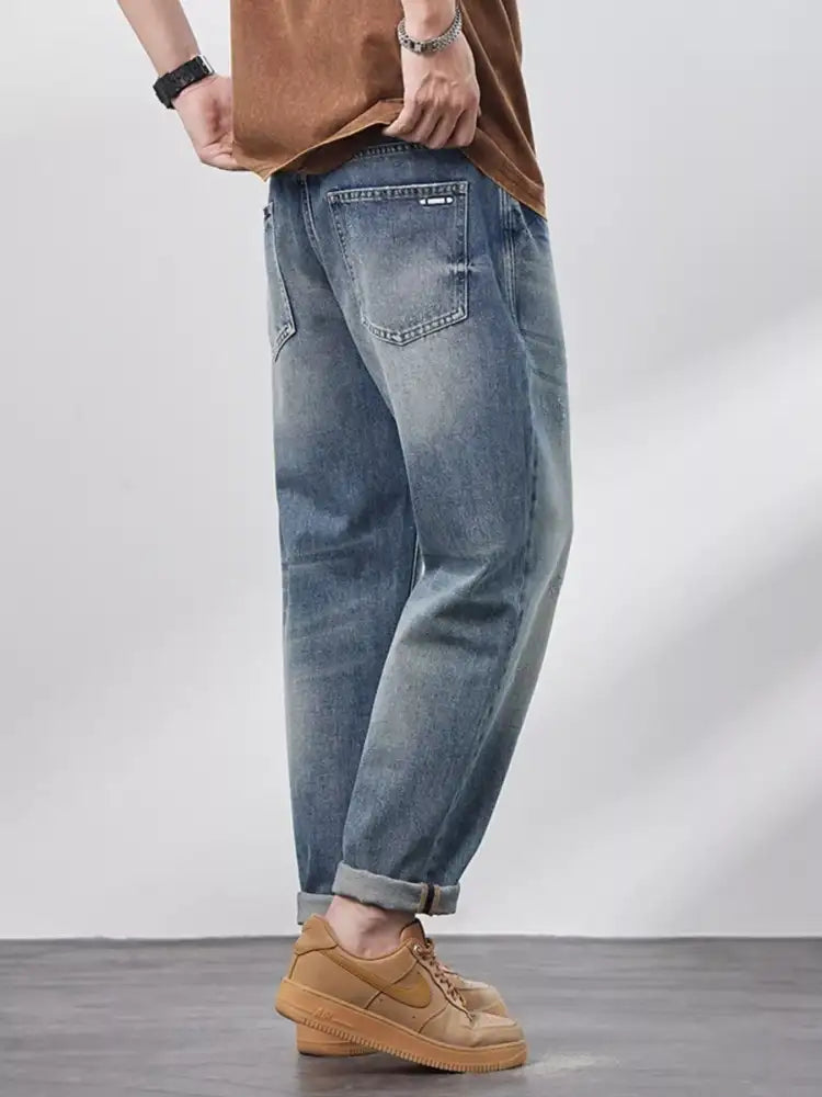 Men’s Wash Relaxed Fit Jeans