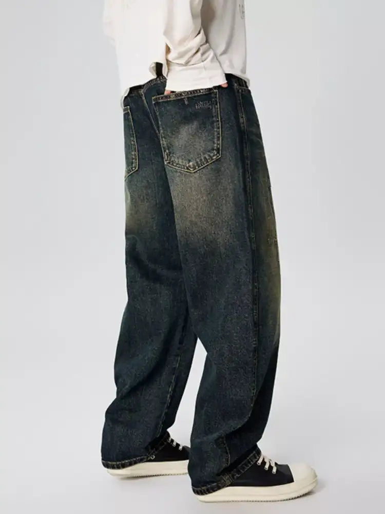 Men’s Wash Relaxed Fit Jeans