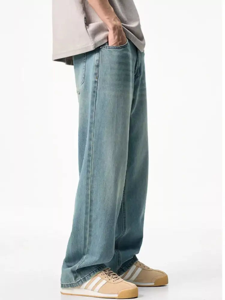 Men’s Wash Relaxed Fit Jeans