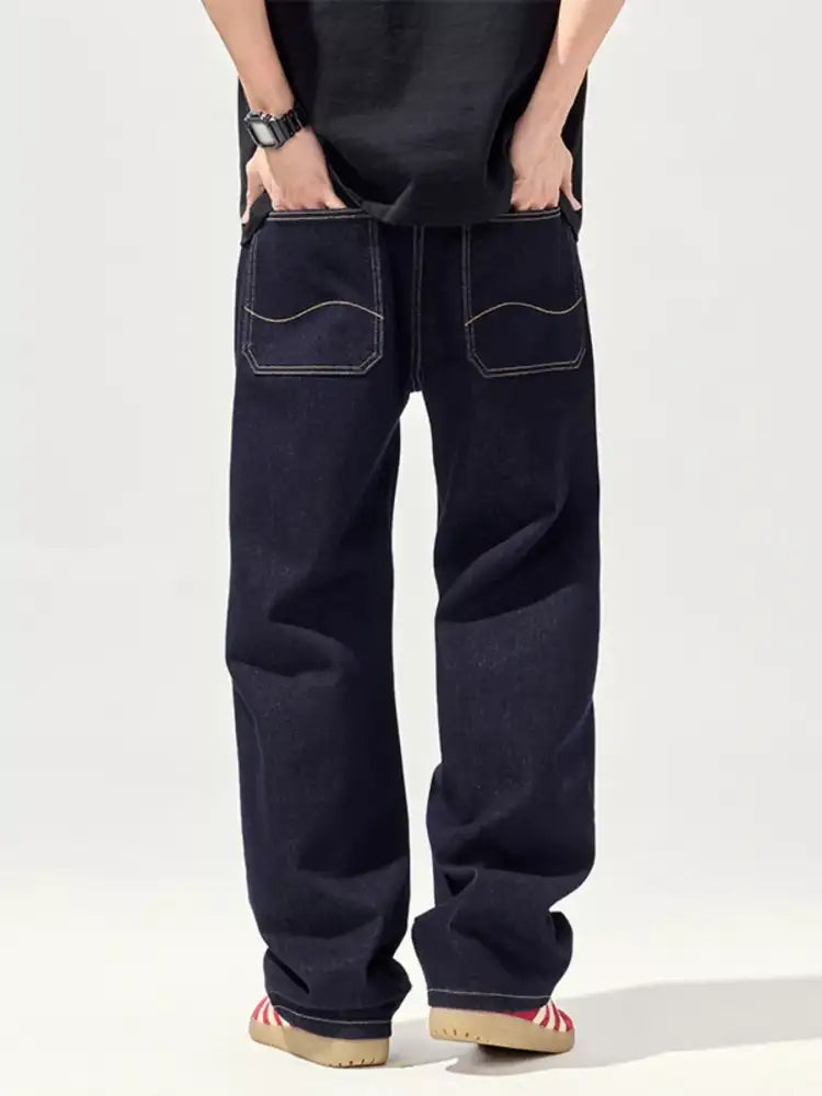 Men’s Wash Relaxed Fit Jeans