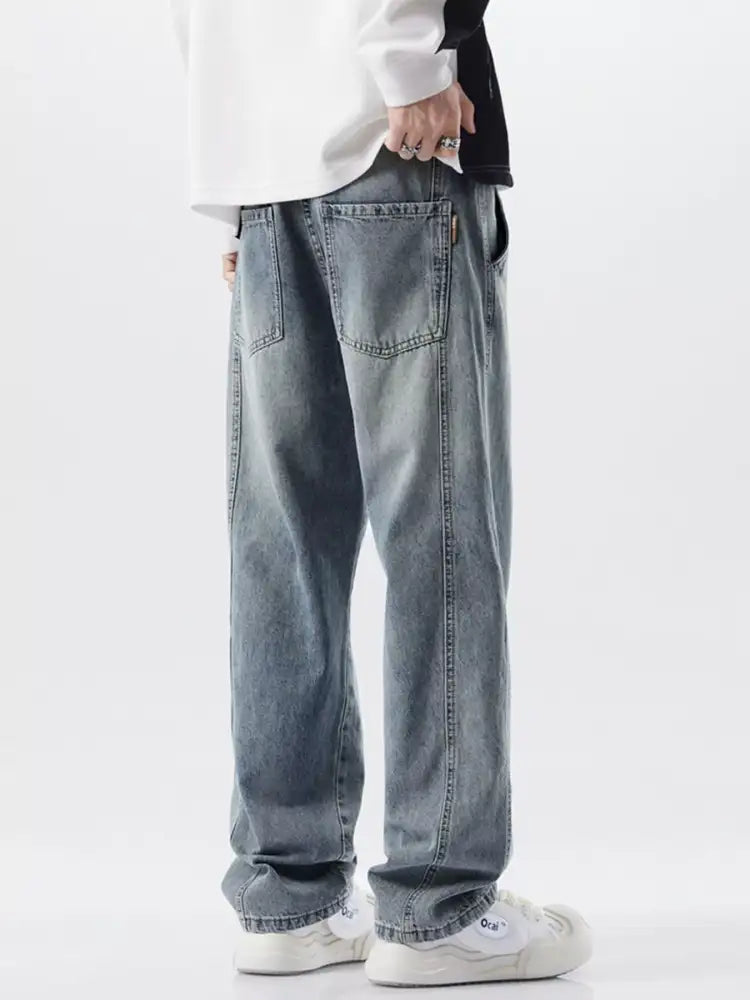 Men’s Wash Relaxed Fit Jeans