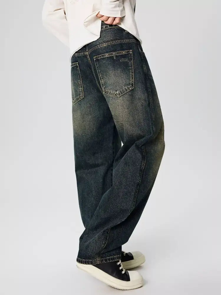 Men’s Wash Relaxed Fit Jeans
