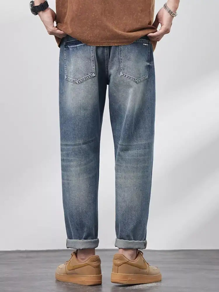 Men’s Wash Relaxed Fit Jeans