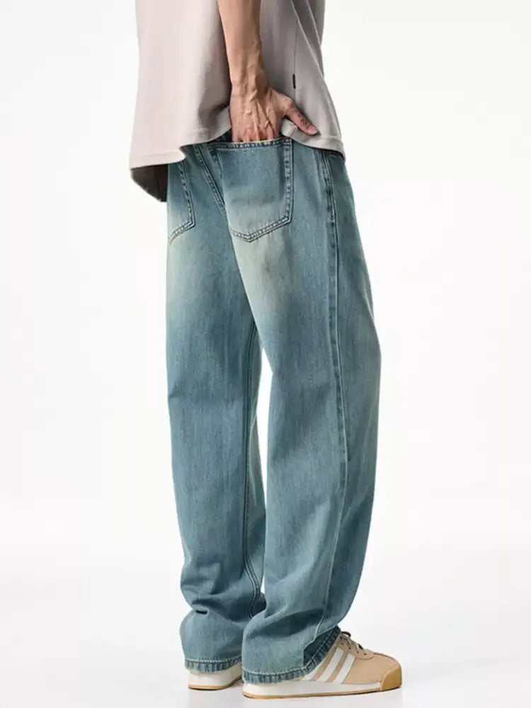 Men’s Wash Relaxed Fit Jeans