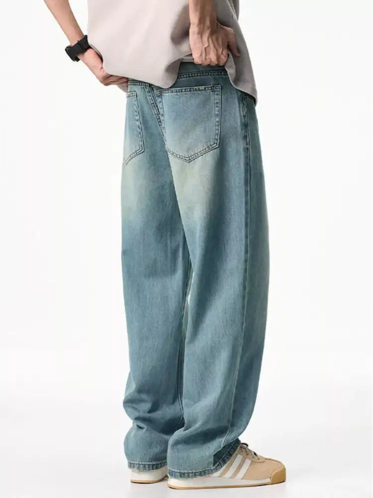 Men’s Wash Relaxed Fit Jeans