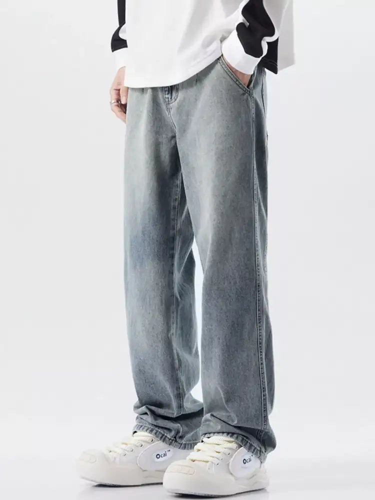 Men’s Wash Relaxed Fit Jeans