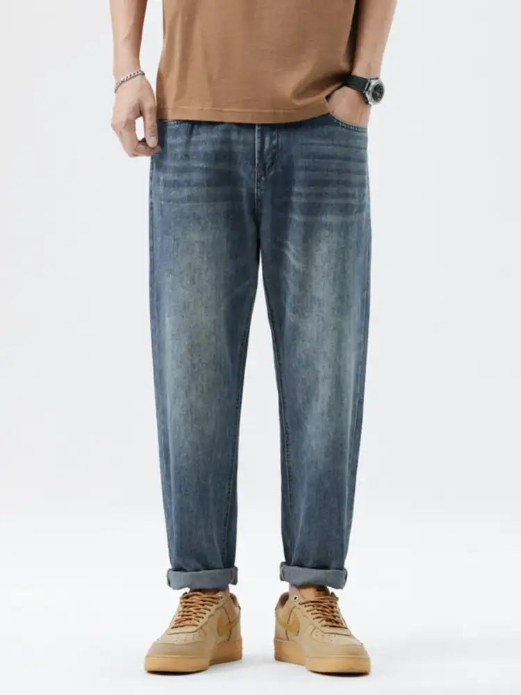 Men’s Wash Relaxed Fit Jeans