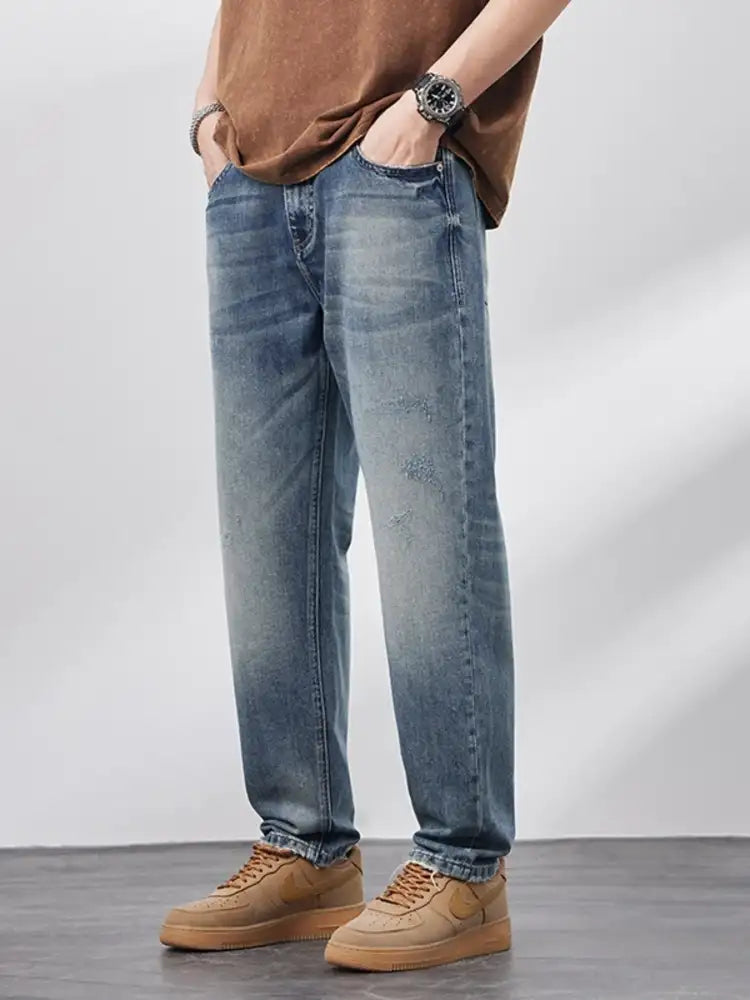 Men’s Wash Relaxed Fit Jeans