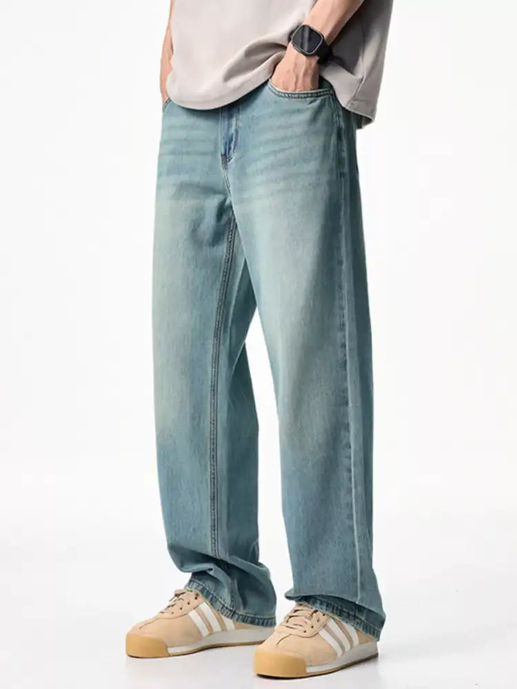 Men’s Wash Relaxed Fit Jeans