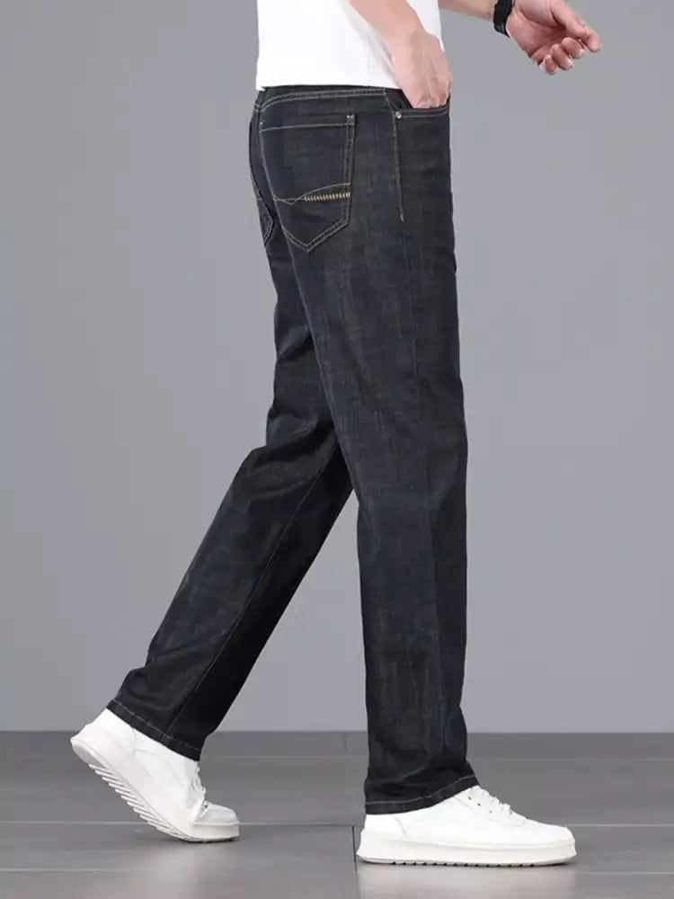 Men’s Wash Straight Leg Comfort Jeans