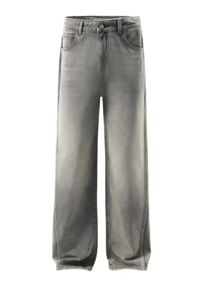 Men’s Wash Wide Leg Jeans