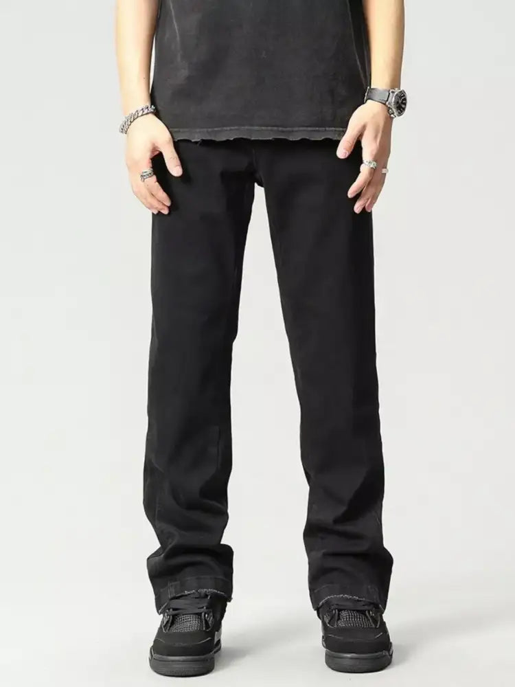Men’s Washed Loose Fit Jeans