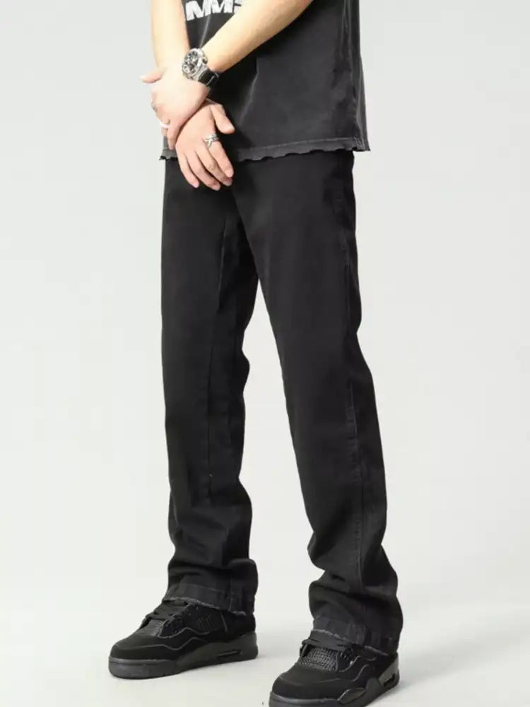 Men’s Washed Loose Fit Jeans