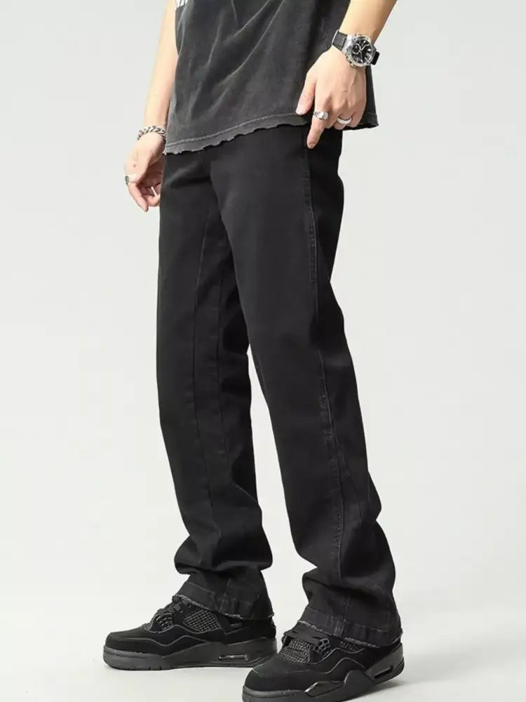 Men’s Washed Loose Fit Jeans
