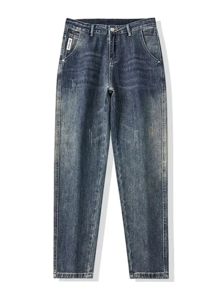 Men’s Washed Loose Fit Jeans