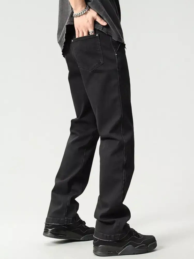 Men’s Washed Loose Fit Jeans