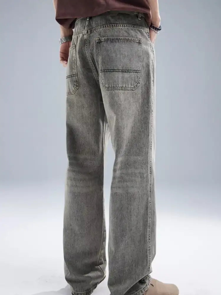 Men’s Washed Relaxed Fit Jeans