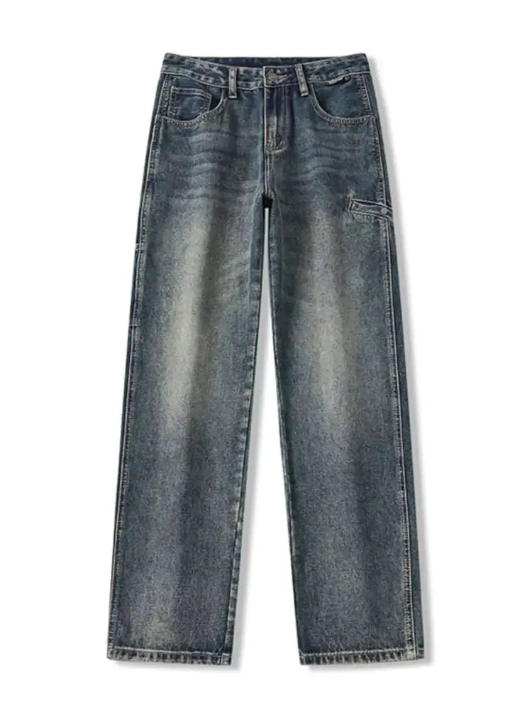 Men’s Washed Relaxed Fit Jeans