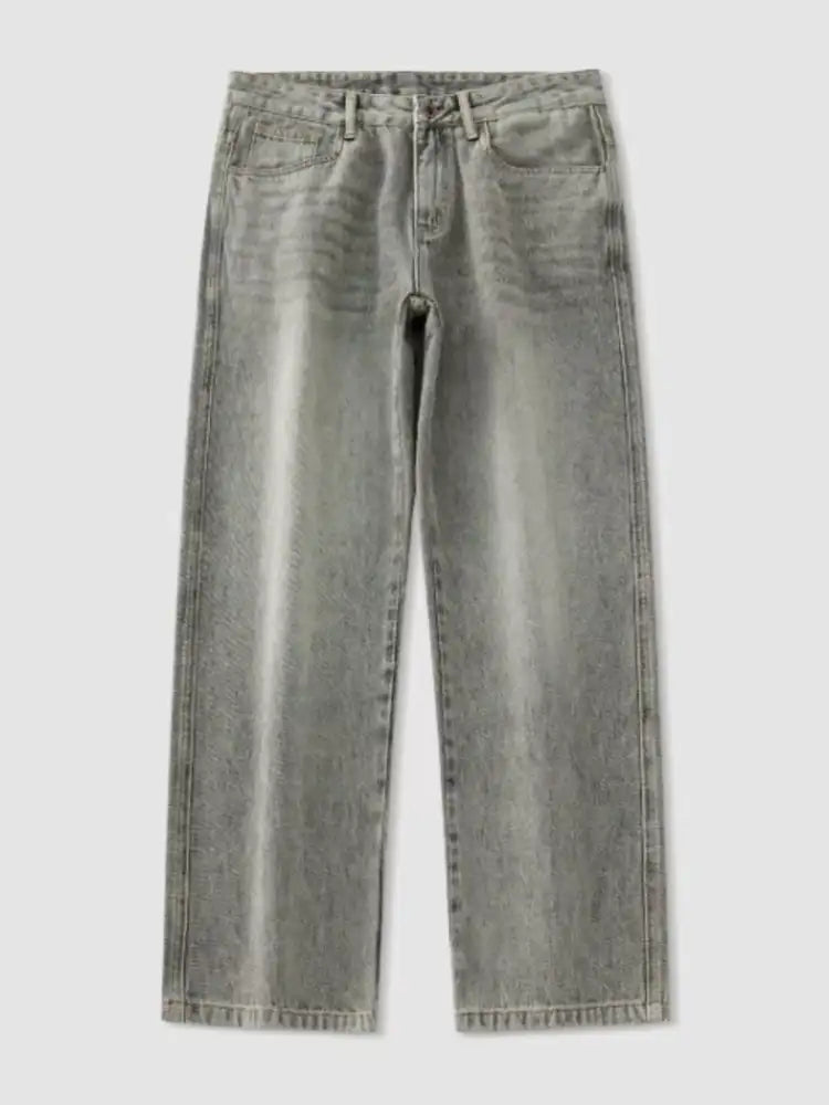 Men’s Washed Relaxed Fit Jeans