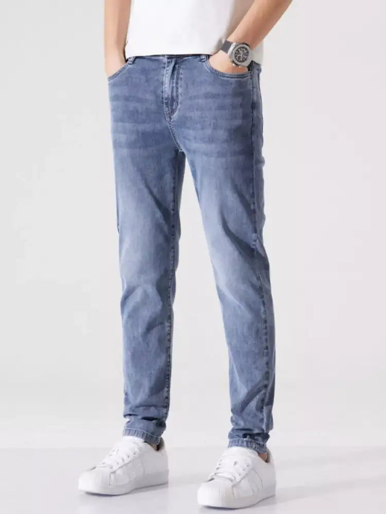 Men’s Washed Slim Fit Jeans