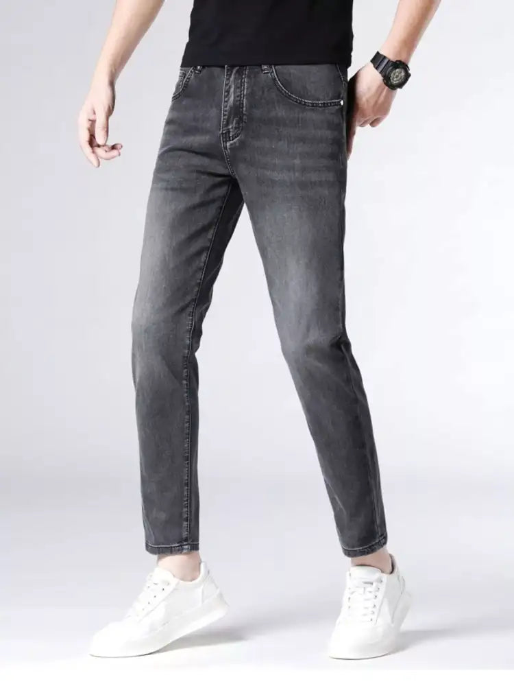 Men’s Washed Slim Fit Jeans
