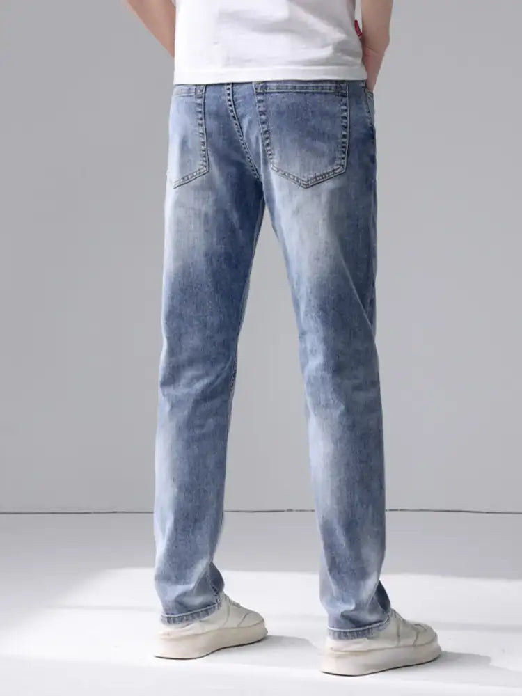 Men’s Washed Slim Fit Jeans